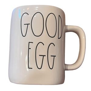 NEW Rae Dunn Good Egg Bad Egg 20oz Easter Coffee Mug